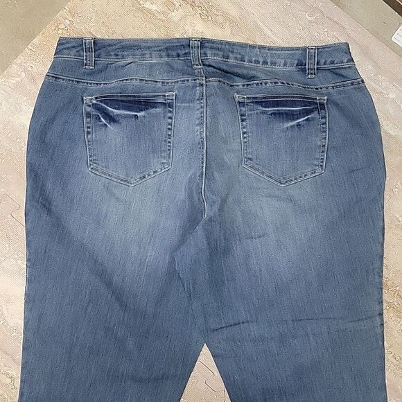 INDIGO THREAD COMPANY WOMENS JEANS SIZE 18W - Picture 7 of 8